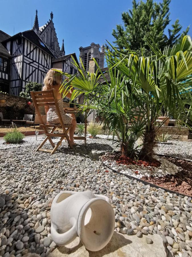 Le Chat De La Cathedrale - Calme - Jardin - Wifi Troyes Zewnętrze zdjęcie